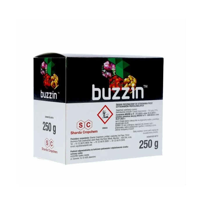 Buzzin 70 WG – herbicyd doglebowy i nalistny do ziemniaka, pomidora, bakłażana | Wilkołaziak