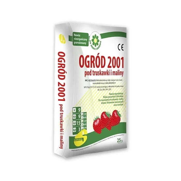 Ogród 2001 Truskawka Malina