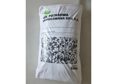 Sól potasowa granulowana 60%