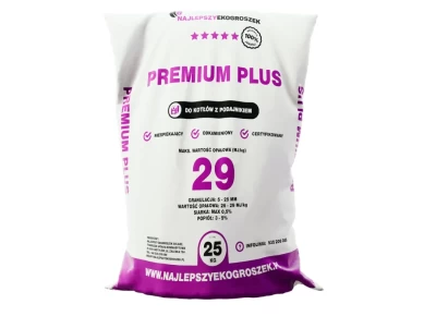 Węgiel Kamienny Groszek - Premium Plus - worek 25 kg