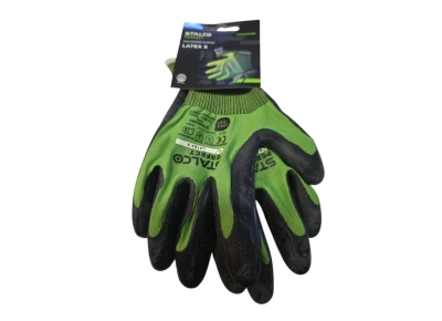 Uniwersalne Rękawice Robocze STALCO Powlekane Lateksem