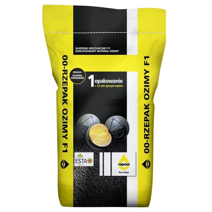 Rzepak ozimy Temptation F1 C1 1,5mln Zaprawy Integral Pro + Lumiposa