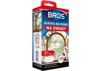 Siatka na okno 150x180 biała - Bros
