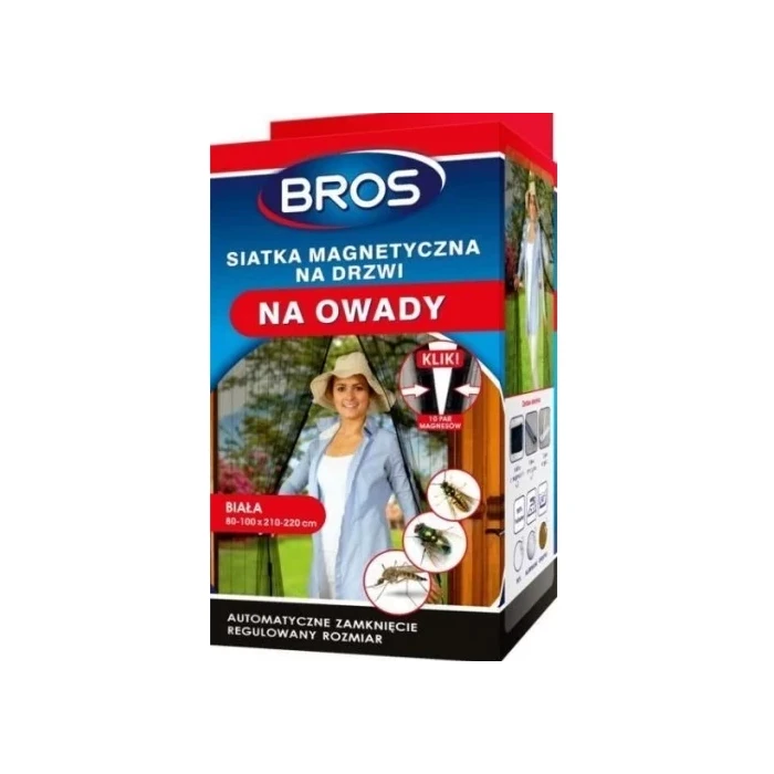 Siatka magnetyczna na drzwi 100x220 KLIK - Bros