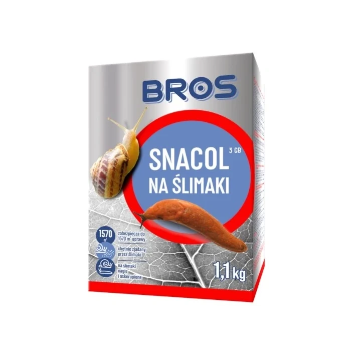 Snacol 5GB na ślimaki 1kg - Bros