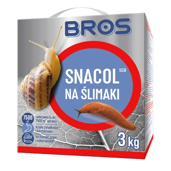 Snacol 5GB na ślimaki 3kg - Bros