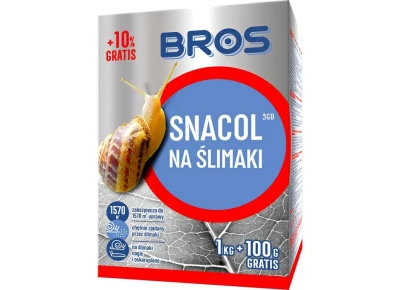 Snacol 3GB na ślimaki 1kg+100g - Bros