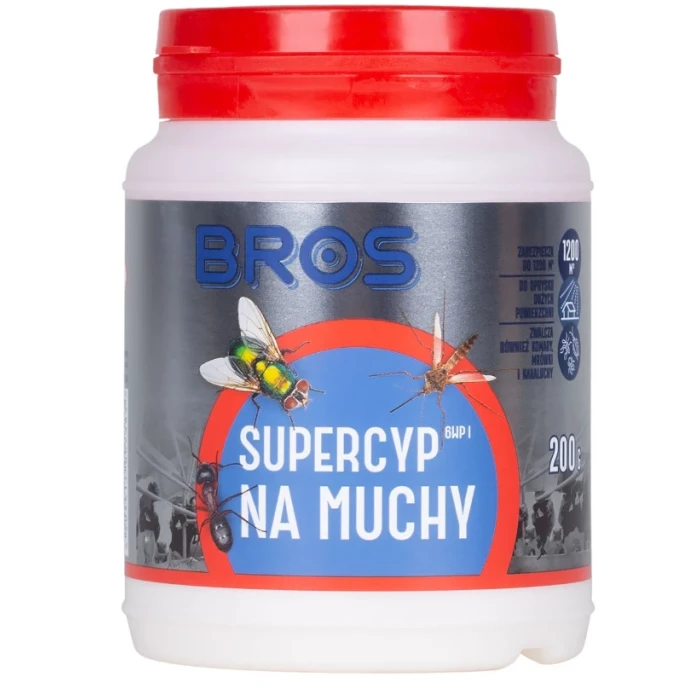 Supercyp 6WP do oprysku na muchy 25g - Bros