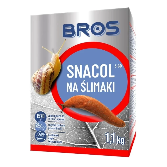 Snacol 3GB na ślimaki 1,1kg - Bros