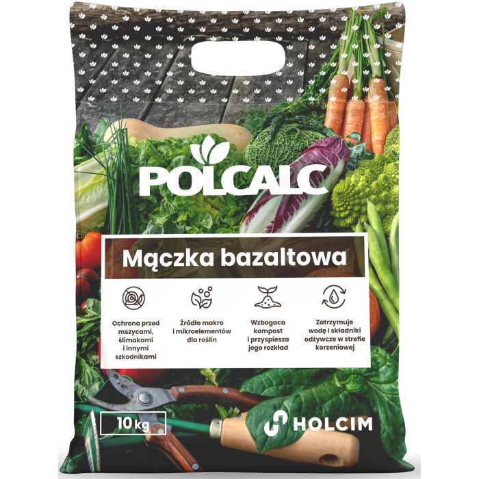 Mączka Bazaltowa POLCALC – Naturalny Nawóz Mineralny do Ogrodu
