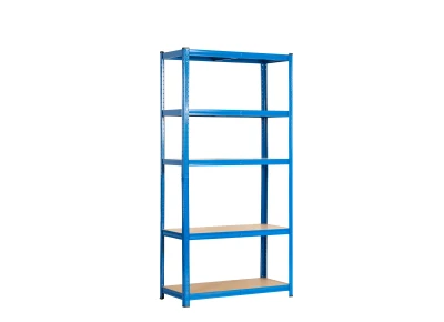 REGAŁ MAGAZYNOWY NIEBIESKI 150x70x30 GARAŻOWY GARAŻ PIWNICA MAGAZYN 875 kg
