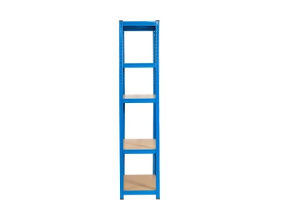 REGAŁ MAGAZYNOWY NIEBIESKI 150x70x30 GARAŻOWY GARAŻ PIWNICA MAGAZYN 875 kg