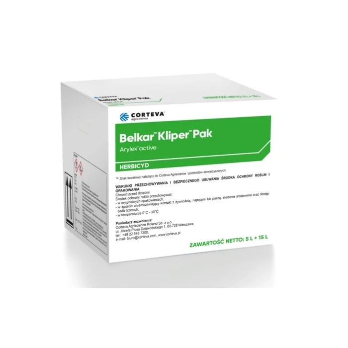 Belkar Pak na 20ha (Belkar 5L+Kliper 3x5l)