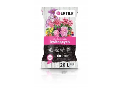 Podłoże, ziemia kwiatowa 20L Fertile