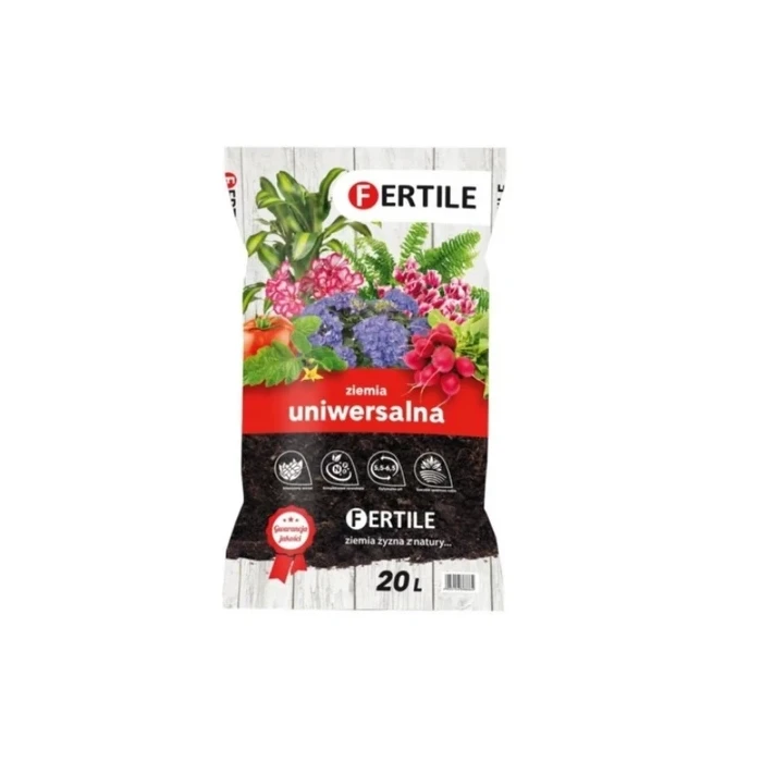Podłoże, ziemia uniwersalna 20L Fertile