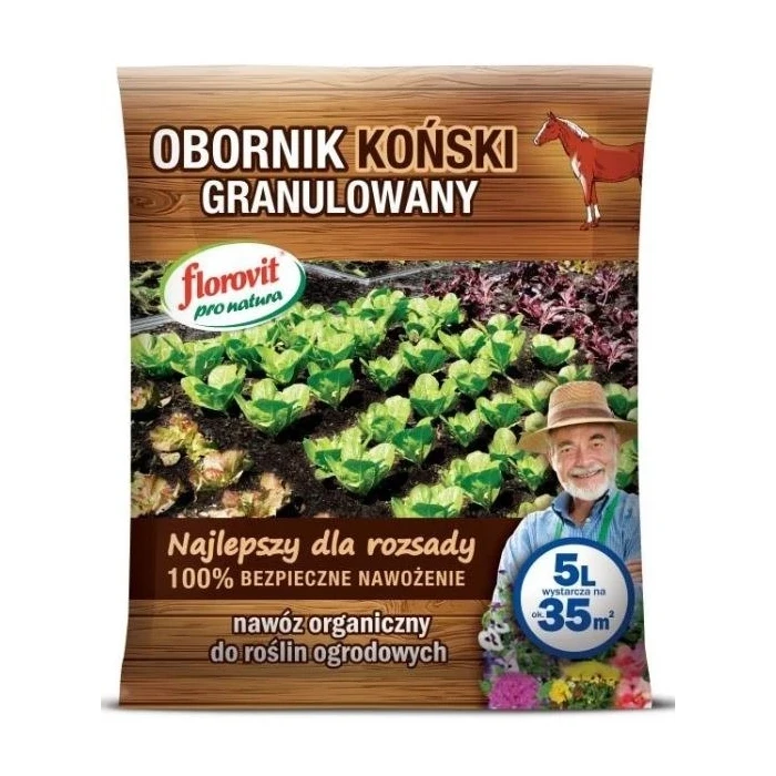 FLOROVIT OBORNIK GRANULOWANY 10L KOŃSKI