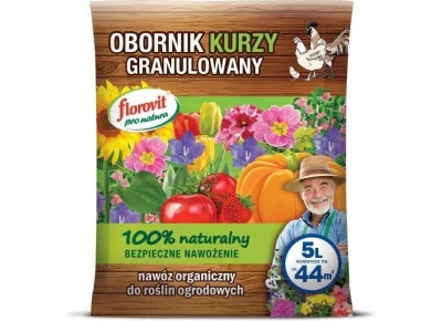 FLOROVIT OBORNIK GRANULOWANY 5L KURZY