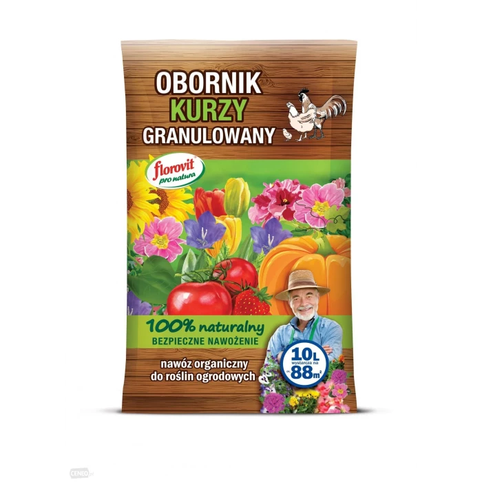 FLOROVIT OBORNIK GRANULOWANY 10L KURZY