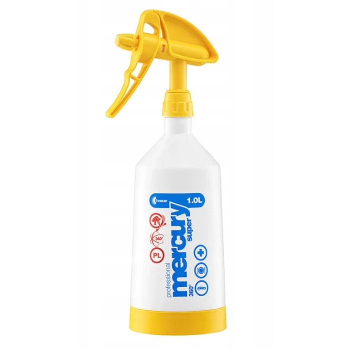Opryskiwacz Żółty Mercury Super 360 1L Cleaning Pro Plus Kwazar