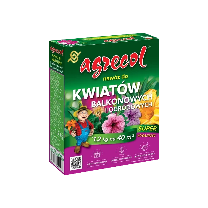 Nawóz do kwiatów balkonowych i ogrodowych - 1,2 kg