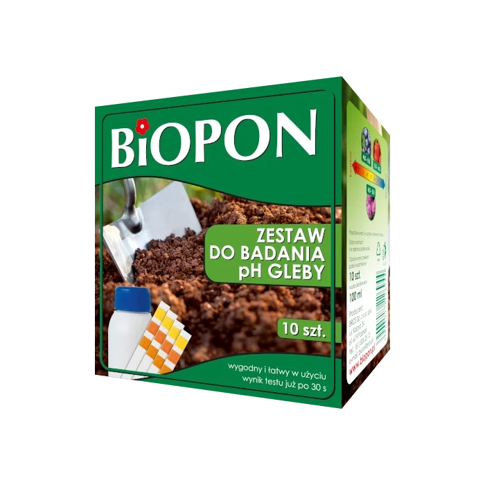 Zestaw do badania pH gleby - 100ml