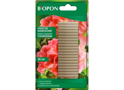 Pałeczki nawozowe do roślin osłabionych chorobami - 20 szt