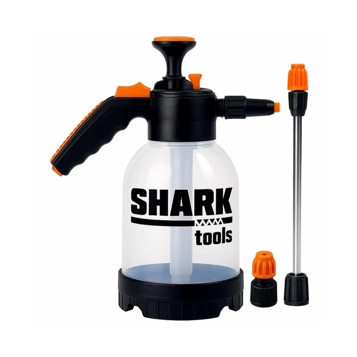 SHARK OPRYSKIWACZ CIŚNIENIOWY 1,5L DYSZA LANCA PIANOWNICA