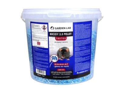 Brody 2.5 Pellet 1 kg - wiadro