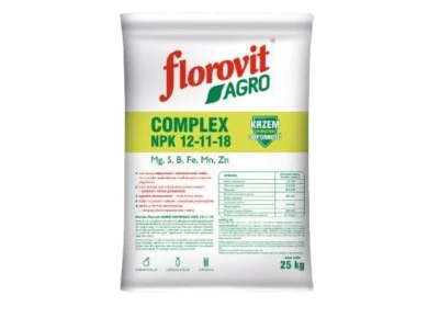 Florovit Agro Complex NPK 12:11-18 worek 25 KG