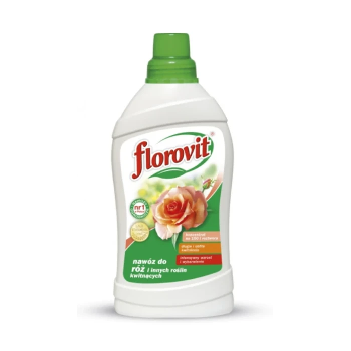 Florovit nawóz do róż i innych roślin kwitnących 1kg butelka