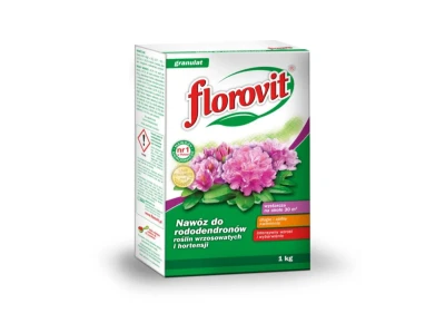 Florovit nawóz do rododendronów, roślin wrzosowatych i hortensji 1kg karton