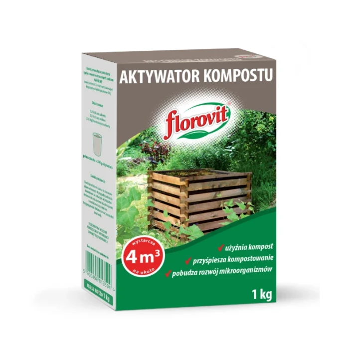 Florovit aktywator kompostu 1kg karton