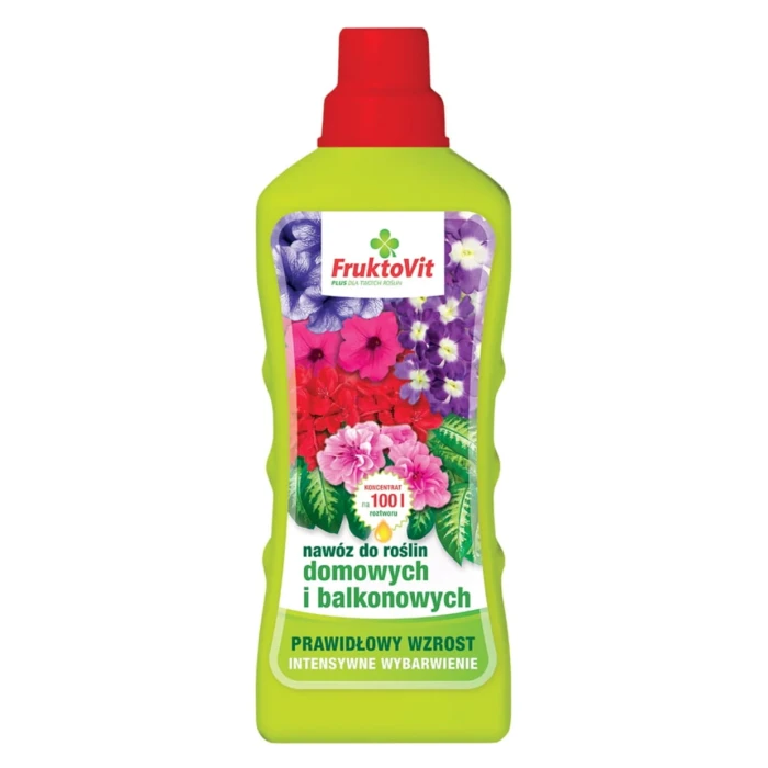 Fruktovit nawóz do roślin domowych i balkonowych 1,1kg butelka