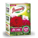 Florovit nawóz długodziałający do róż i innych krzewów kwitnących 100 dni 1kg karton