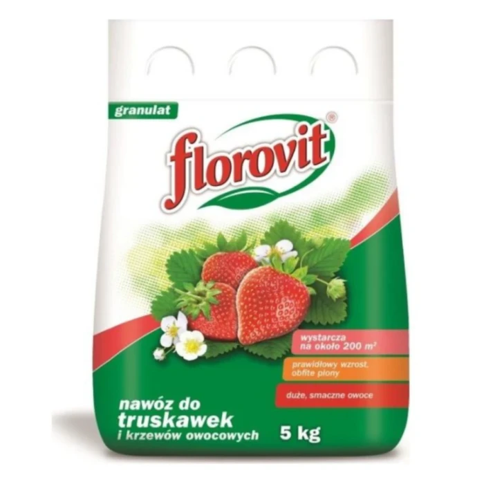 Florovit nawóz do truskawek i krzewów owocowych 5kg worek