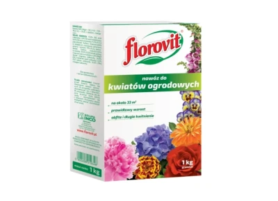 Florovit nawóz do kwiatów ogrodowych 1kg karton