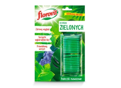 Florovit nawóz do roślin zielonych (pałeczki) 20g blister