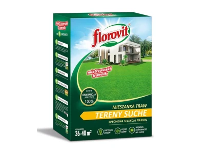 Florovit mieszanka traw tereny suche 0,9kg karton