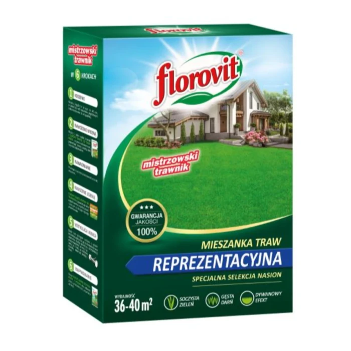 Florovit mieszanka traw reprezentacyjna 0,9kg karton