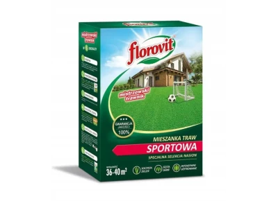 Florovit mieszanka traw sportowa 0,9kg karton