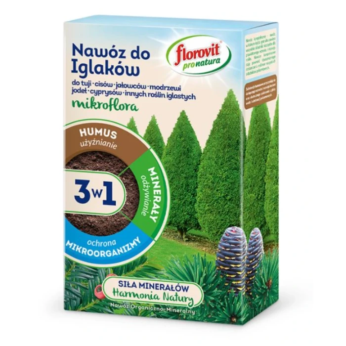 Florovit pro natura nawóz do iglaków 1kg karton
