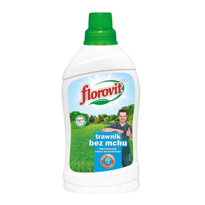 Florovit nawóz do trawników interwencyjny antymech 1kg butelka
