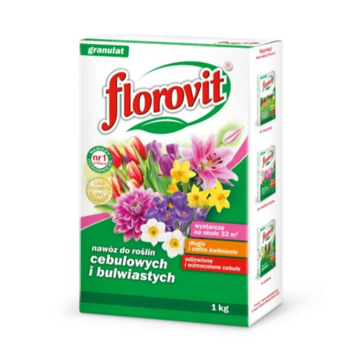 Florovit nawóz do roślin cebulowych i bulwiastych 1kg karton