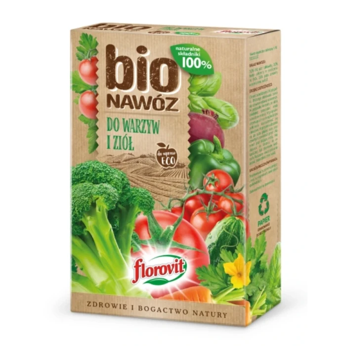 Florovit bionawóz granulowany do warzyw i ziół