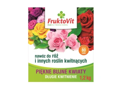 Fruktovit nawóz do róż i innych roślin kwitnących 1,2kg karton