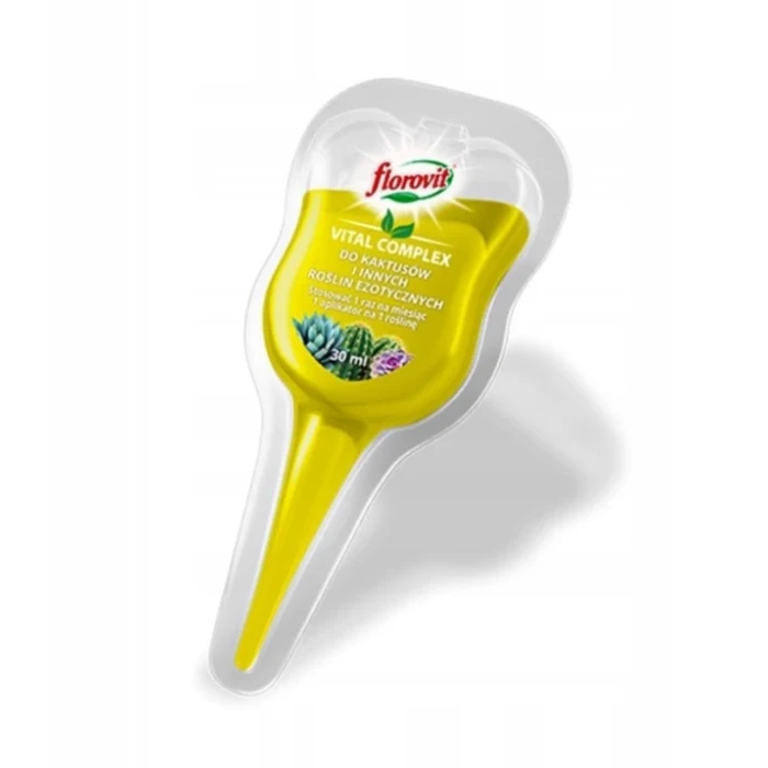 Florovit Vital Complex nawóz do kaktusów i innych roślin egzotycznych 30 ml aplikator
