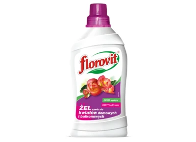 Florovit żel do kwiatów domowych i balkonowych (100 ml GRATIS) 800g butelka