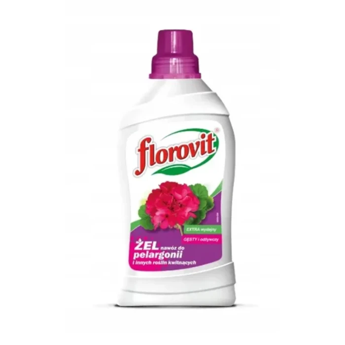 Florovit żel do pelargonii i innych roślin kwitnących (100 ml GRATIS) 800g butelka