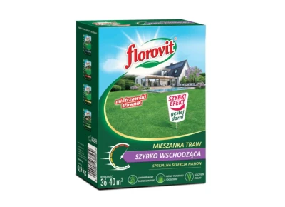 Florovit mieszanka traw szybko wschodząca 0,9kg karton