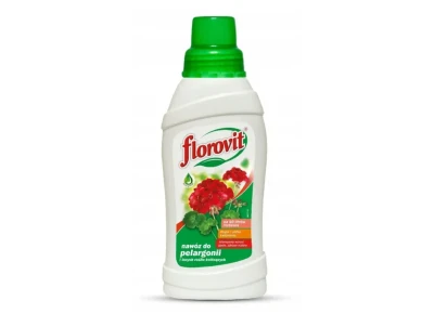 Florovit nawóz do pelargonii i innych roślin kwitnących butelka